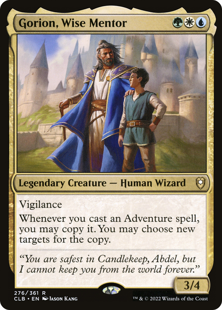 Gorion, Wise Mentor (CLB-276) (Foil)