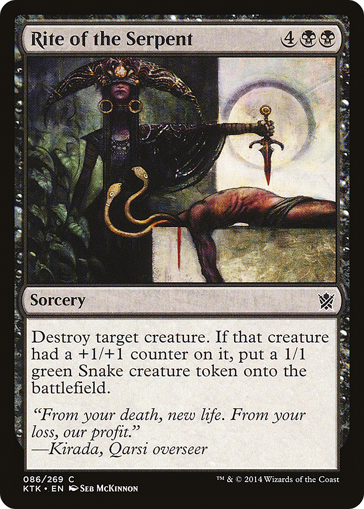 Rite of the Serpent (KTK-086)