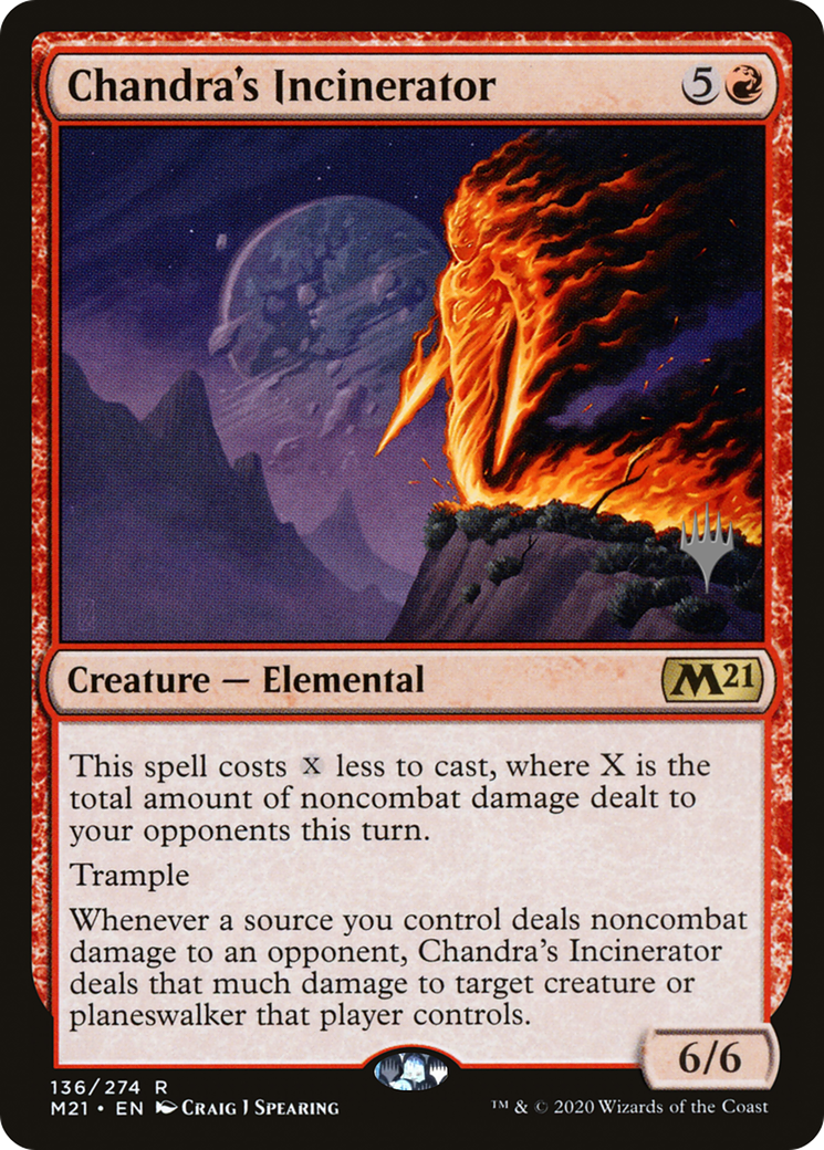 Chandra's Incinerator (PPM21-136P) (Foil)