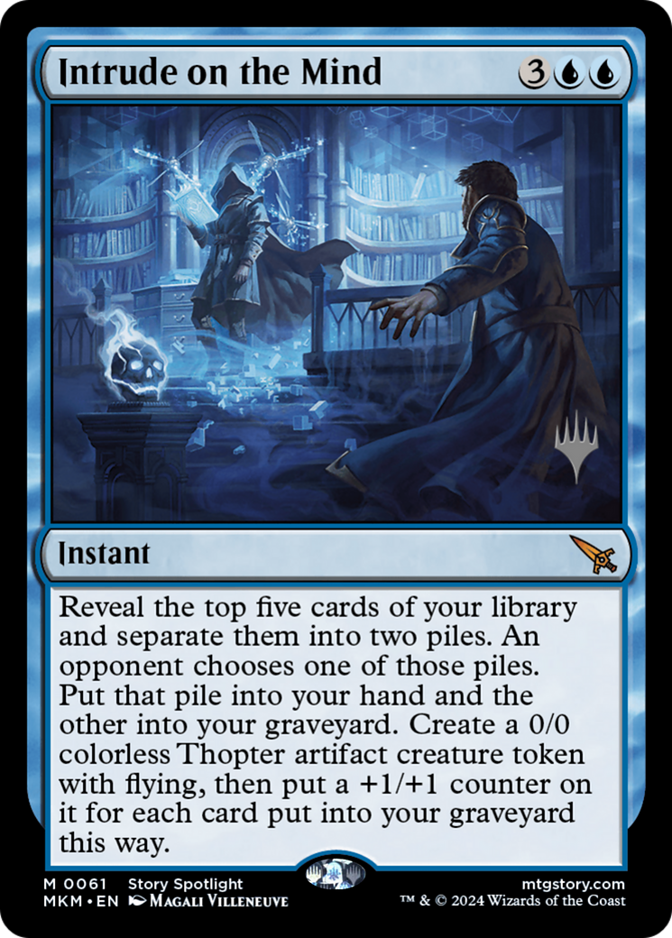 Intrude on the Mind (PPMKM-61P) (Foil)