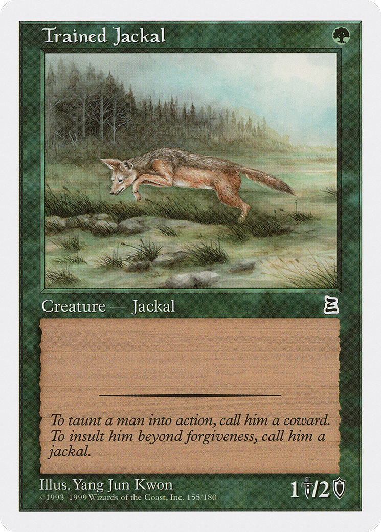 Trained Jackal (PTK-155)
