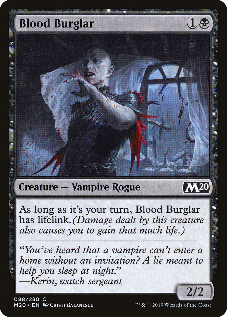 Blood Burglar (M20-088)