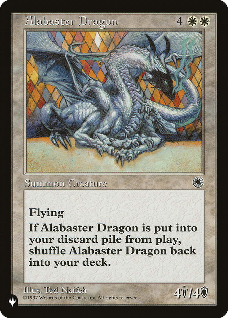 Alabaster Dragon (LIST-POR-1)