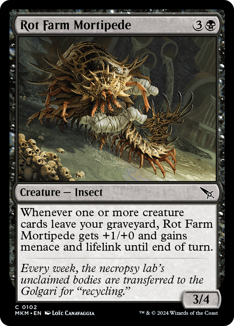 Rot Farm Mortipede (MKM-102) (Foil)