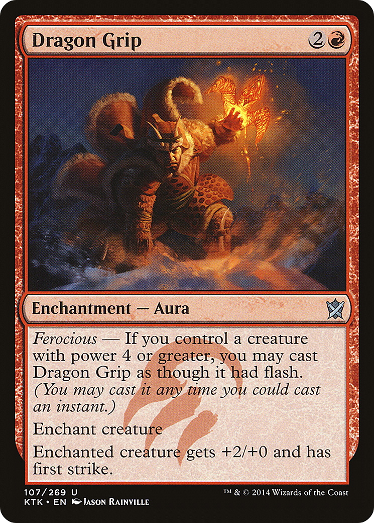 Dragon Grip (KTK-107) (Foil)