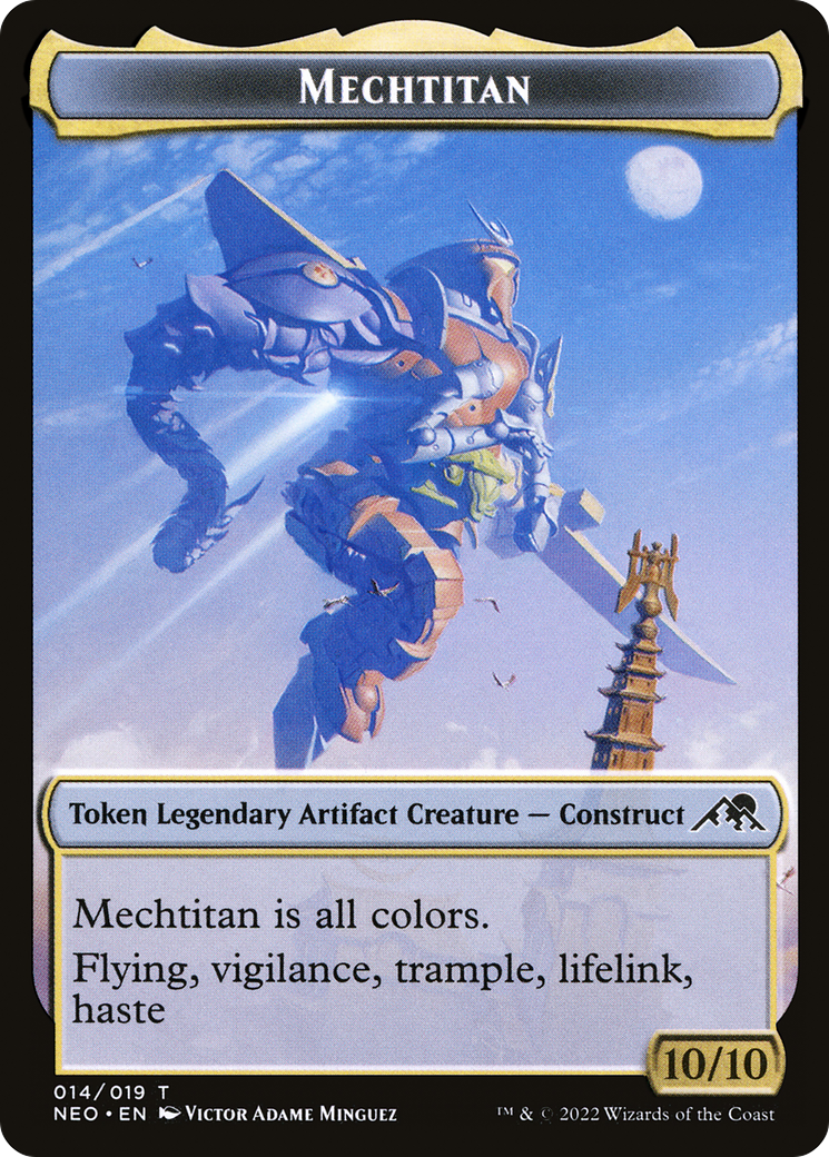 Mechtitan Token (NEO-014) (Foil)