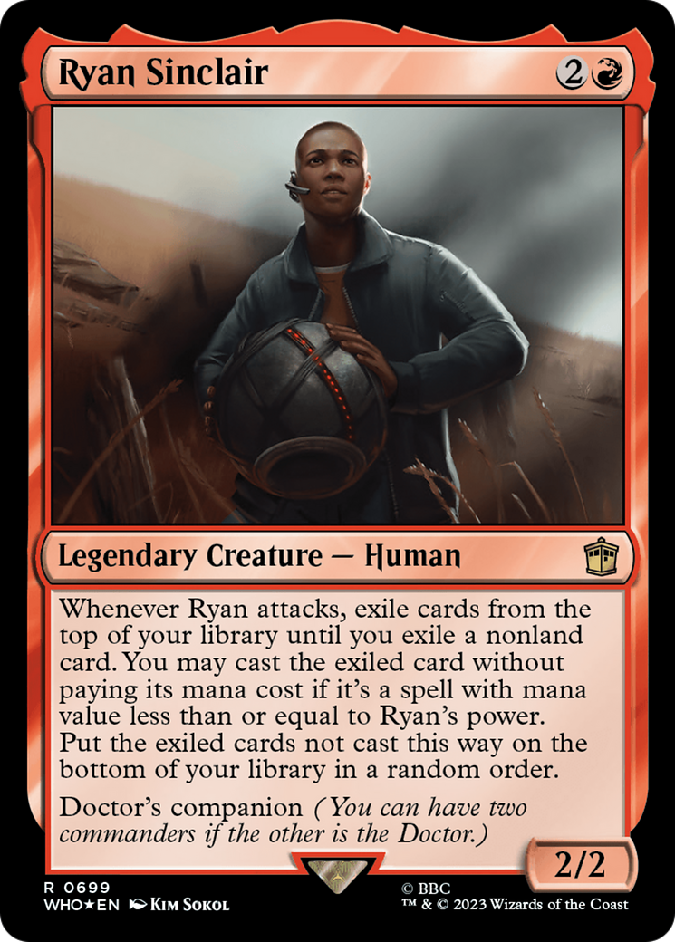Ryan Sinclair (WHO-699) (Surge Foil)