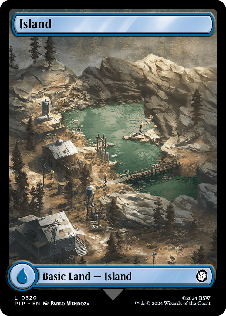 Island (PIP-320) (Full Art) (Foil)