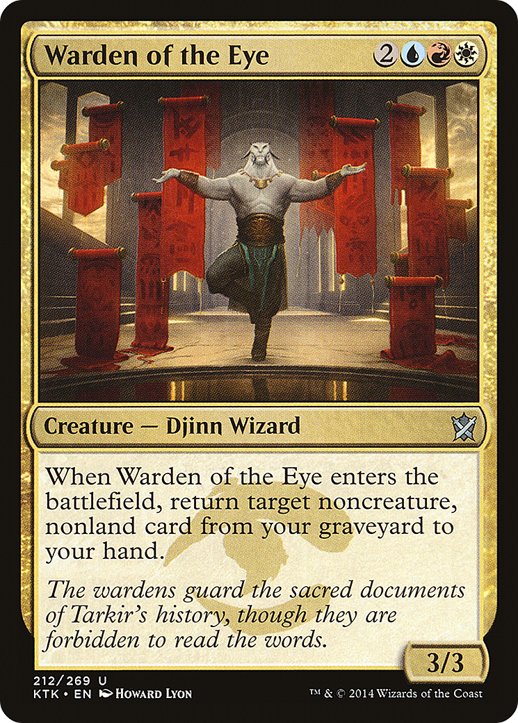 Warden of the Eye (KTK-212) (Foil)