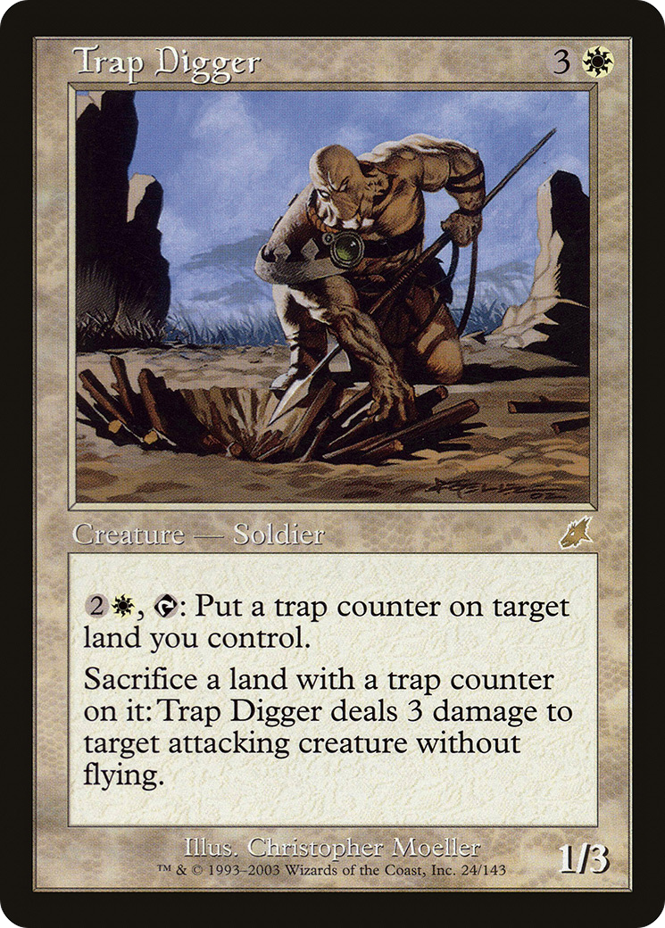 Trap Digger (SCG-024) (Foil)