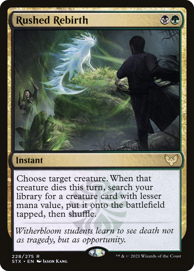 Rushed Rebirth (STX-228) (Foil)