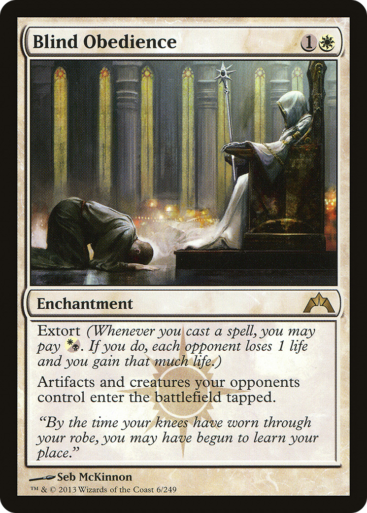 Blind Obedience (GTC-006) (Foil)