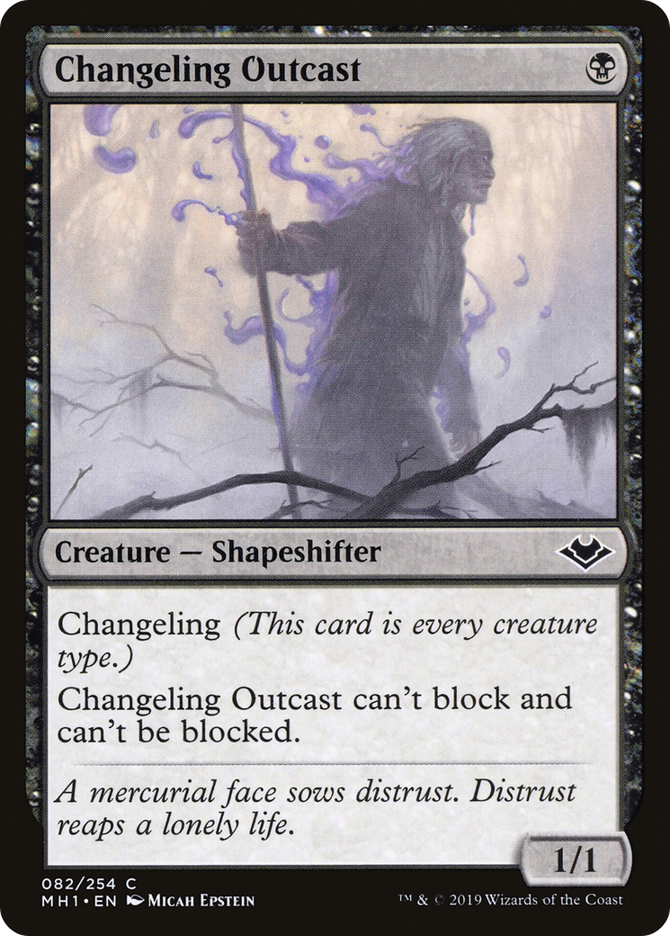 Changeling Outcast (MH1-082) (Foil)