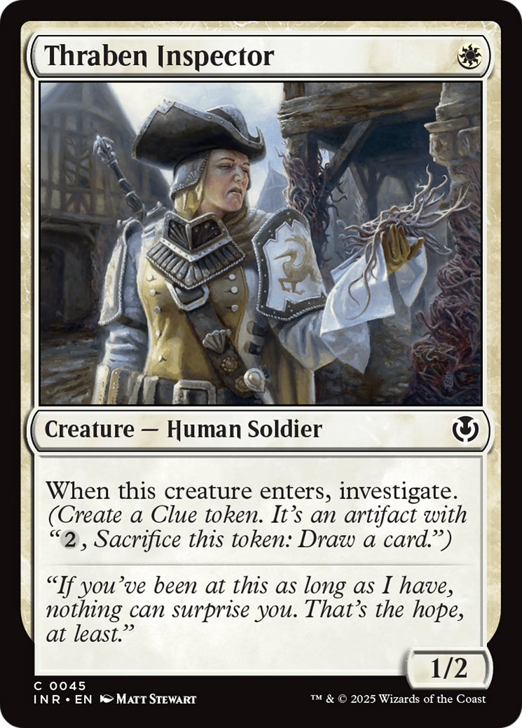 Thraben Inspector (INR-045) (Foil)