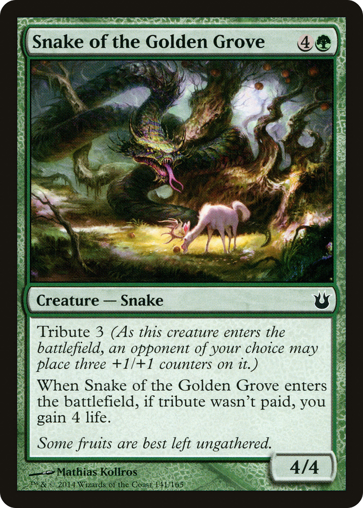 Snake of the Golden Grove (BNG-141) (Foil)