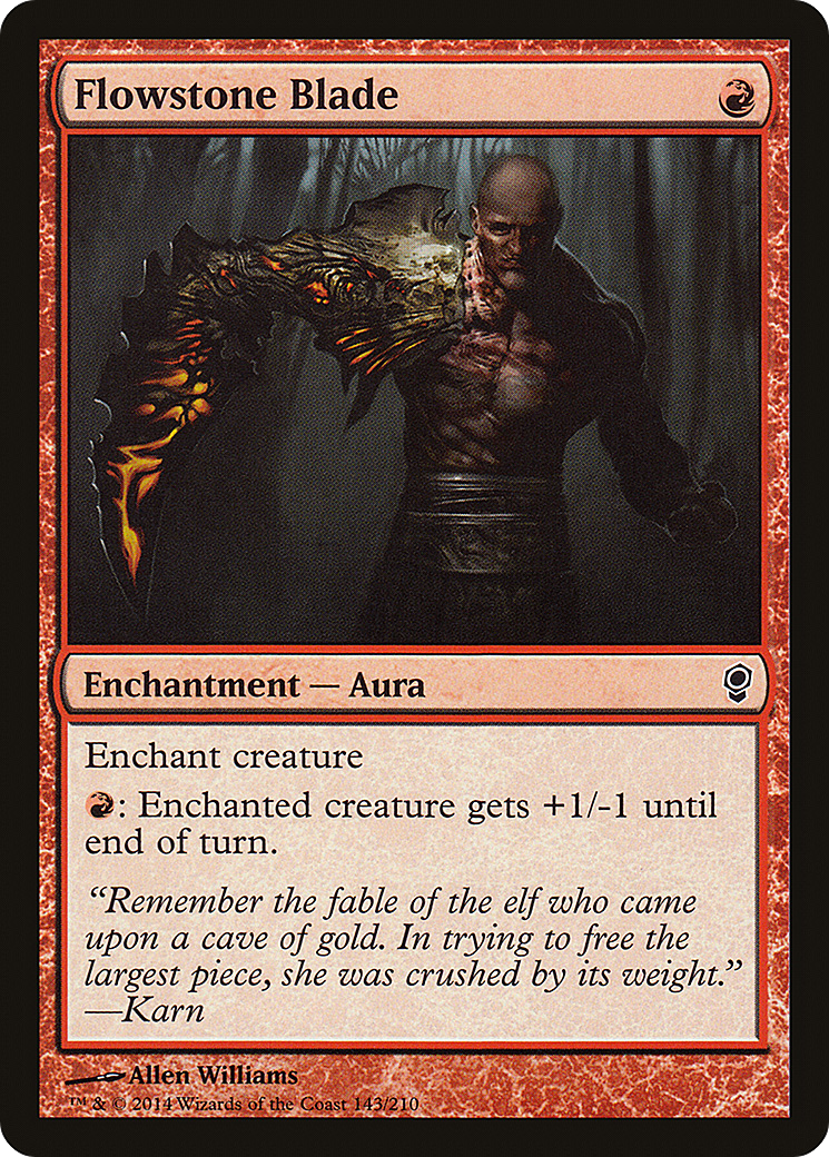Flowstone Blade (CNS-143) (Foil)