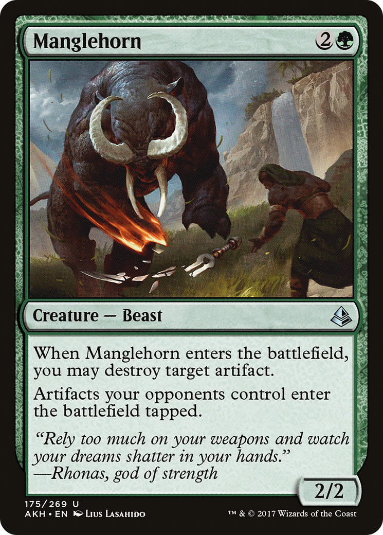 Manglehorn (AKH-175) (Foil)