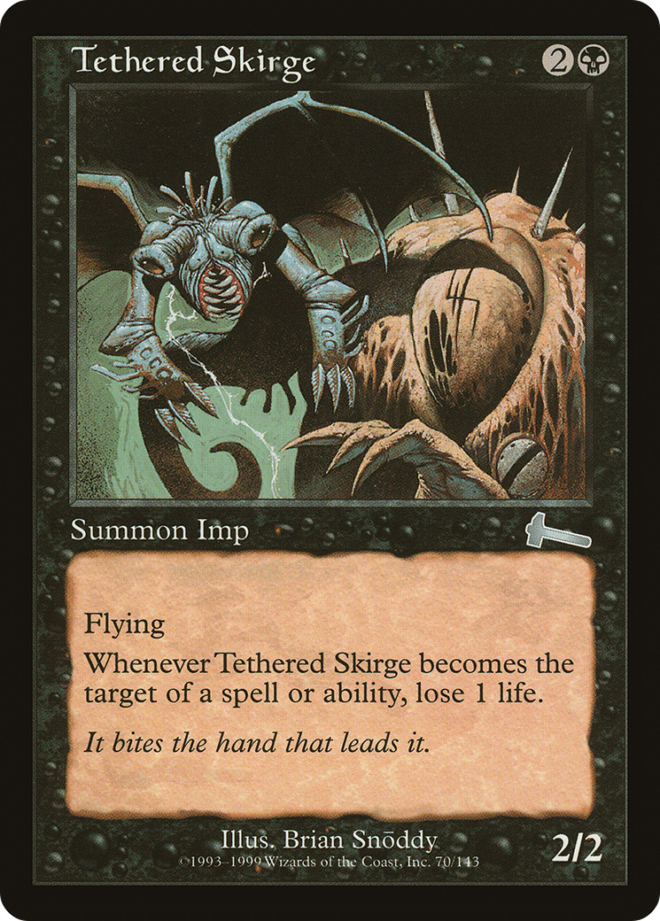 Tethered Skirge (ULG-070) (Foil)