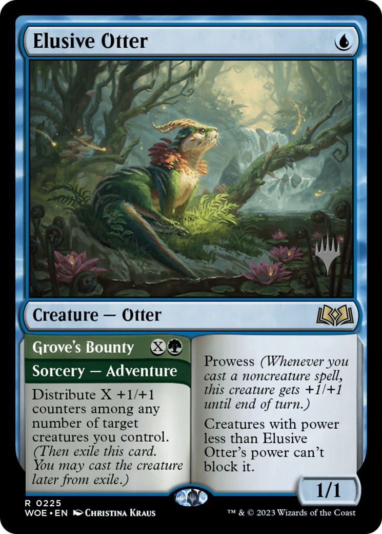 Elusive Otter // Grove's Bounty (PPWOE-225P) (Foil)