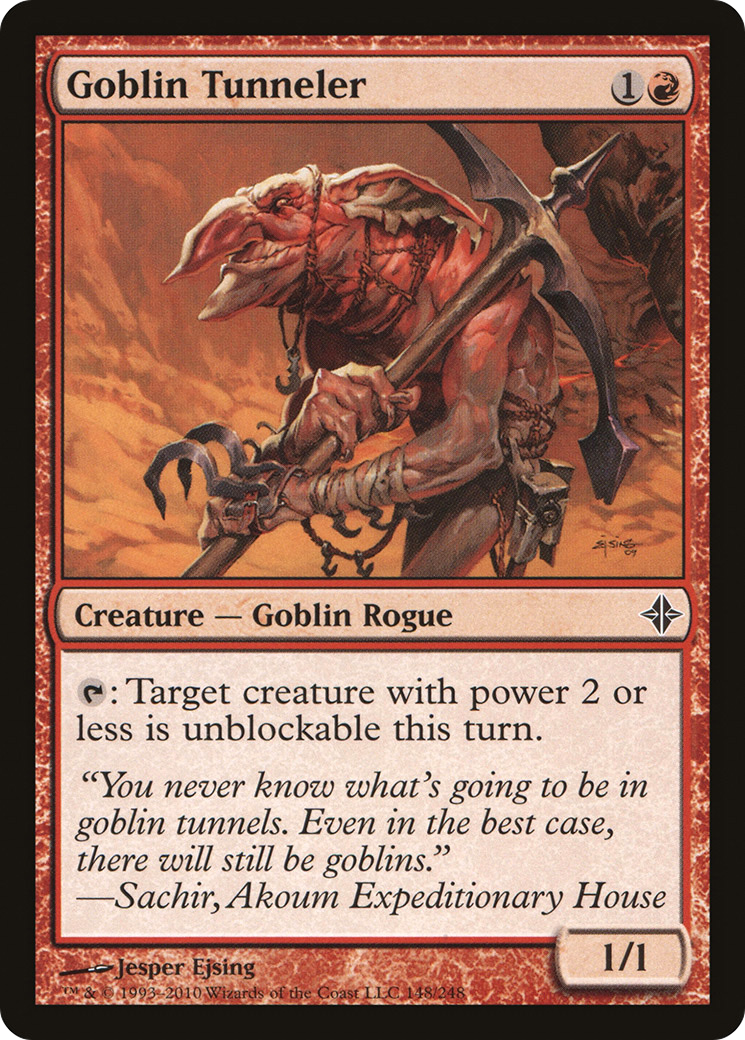 Goblin Tunneler (ROE-148) (Foil)