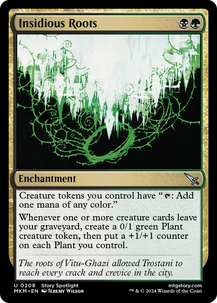 Insidious Roots (MKM-208) (Foil)