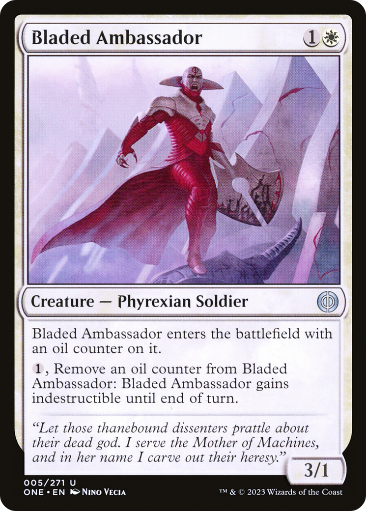 Bladed Ambassador (ONE-005) (Foil)