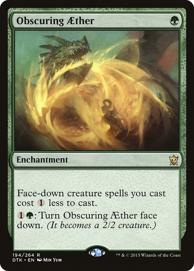Obscuring Aether (DTK-194) (Foil)