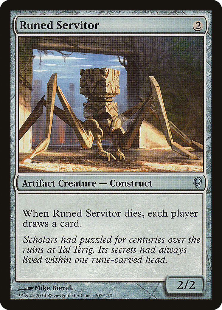 Runed Servitor (CNS-203) (Foil)