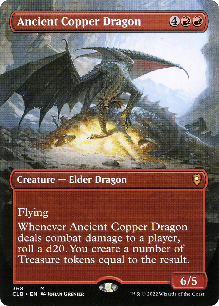 Ancient Copper Dragon (CLB-368) (Borderless)