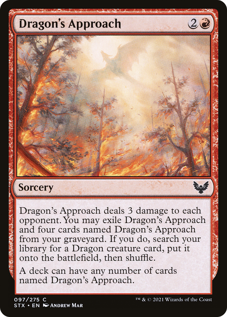 Dragon's Approach (STX-097) (Foil)