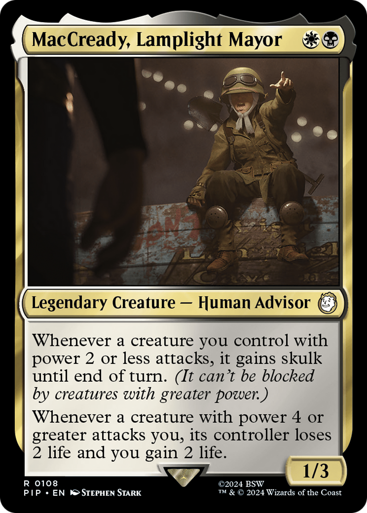 MacCready, Lamplight Mayor (PIP-108) (Foil)