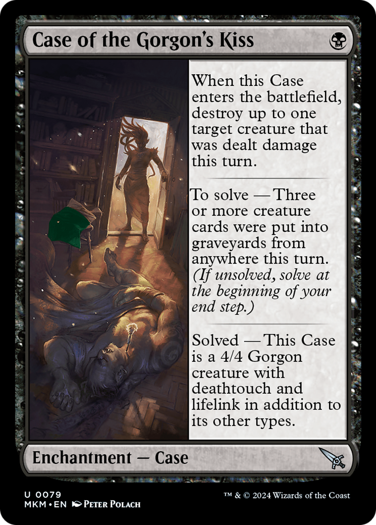 Case of the Gorgon's Kiss (MKM-079†) (Foil)