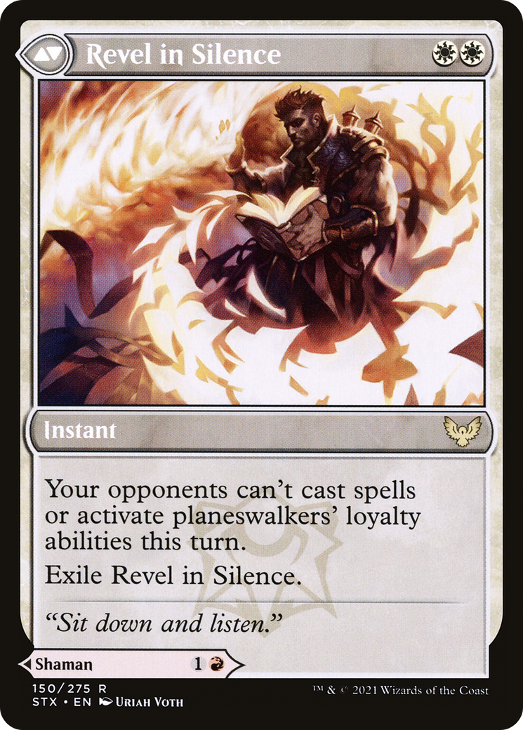Flamescroll Celebrant // Revel in Silence (STX-150)