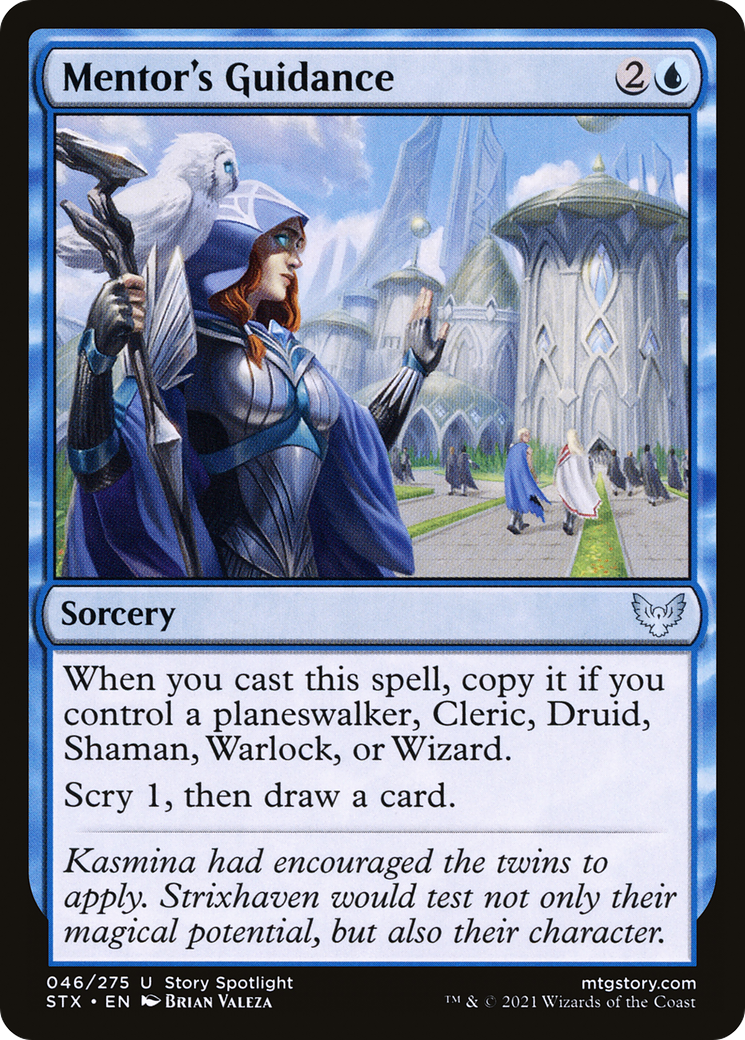 Mentor's Guidance (STX-046) (Foil)