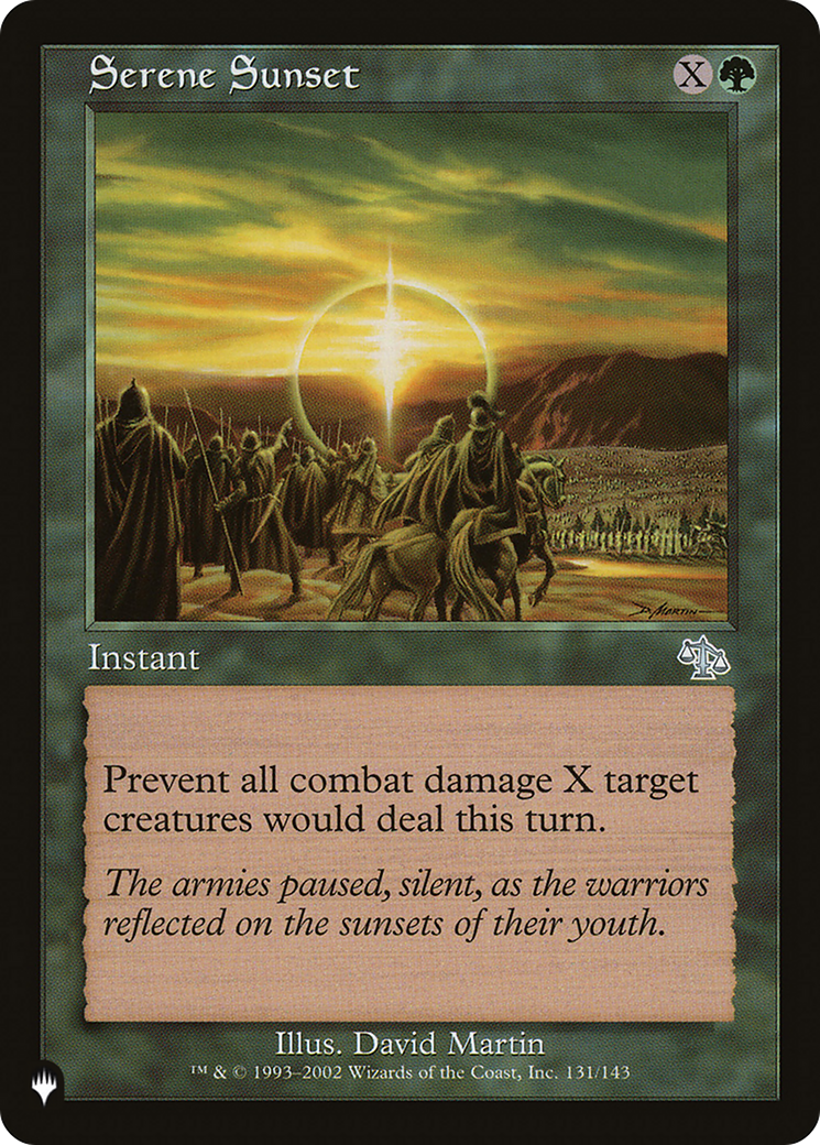 Serene Sunset (LIST-JUD-131)
