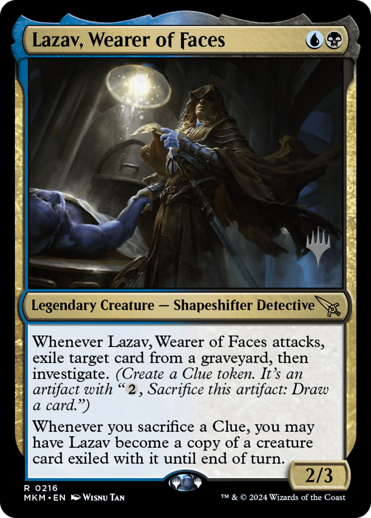 Lazav, Wearer of Faces (PPMKM-216P) (Foil)