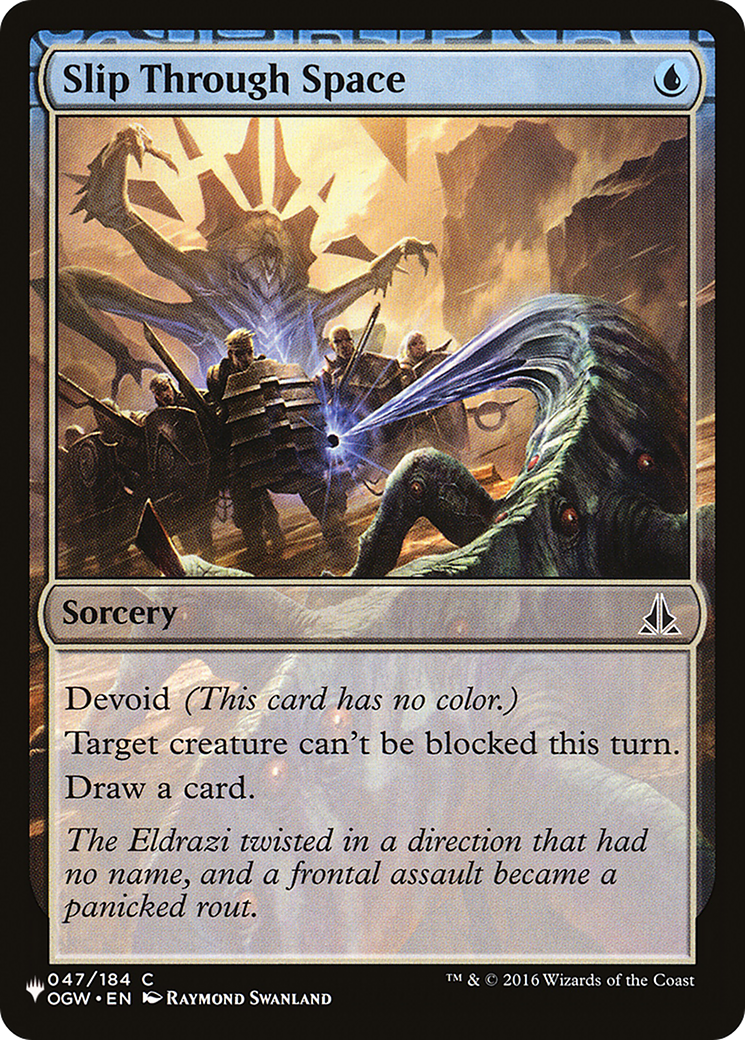 Slip Through Space (LIST-OGW-47)