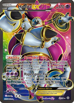 Hoopa EX (89 Full Art) (AOR-089) (Holofoil)