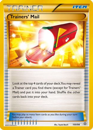 Trainers' Mail (Secret) (AOR-100) (Holofoil)