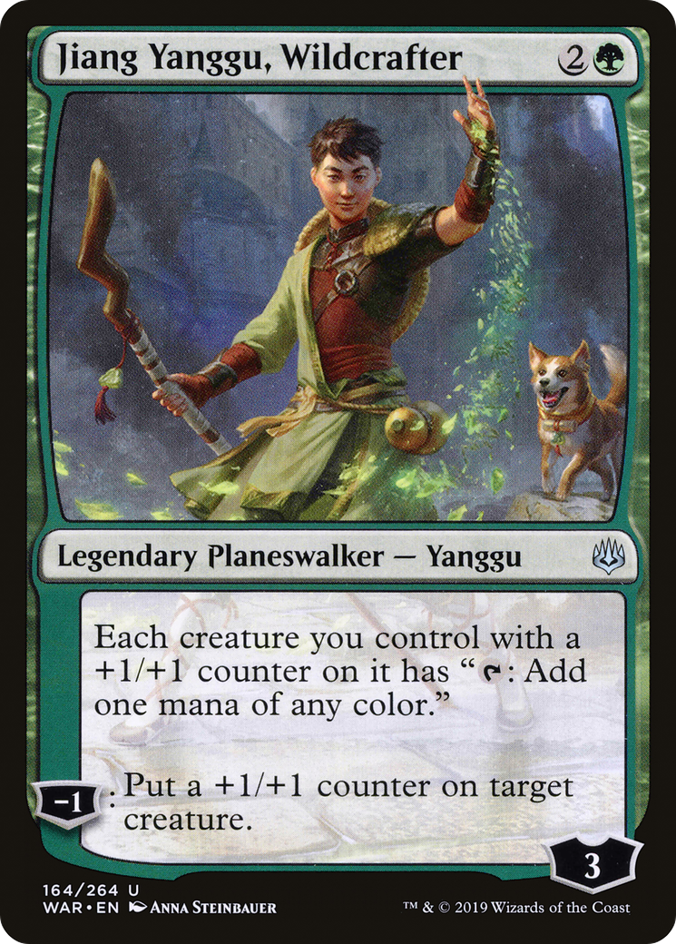 Jiang Yanggu, Wildcrafter (WAR-164) (Foil)