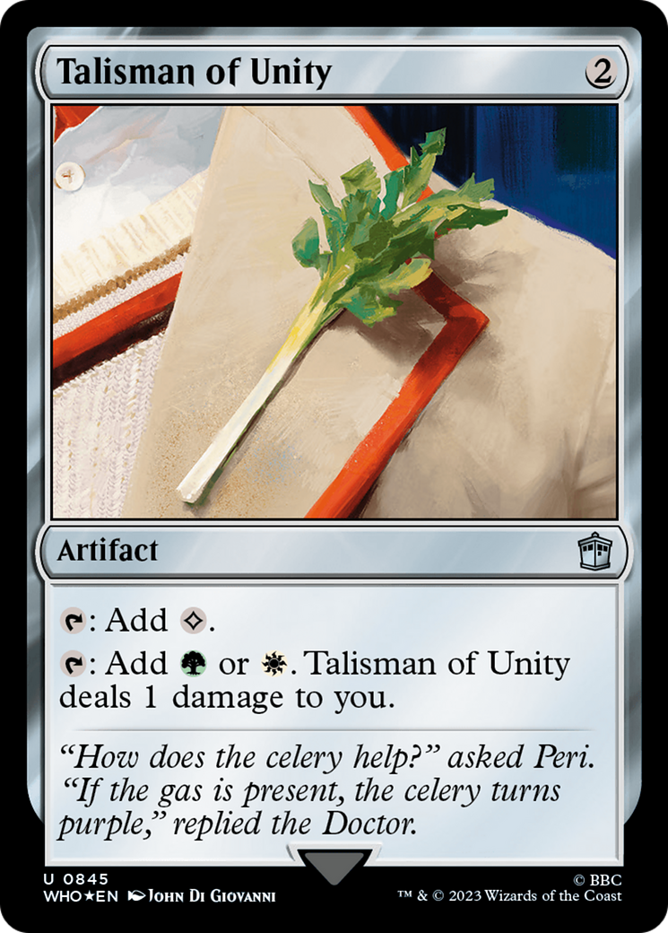 Talisman of Unity (WHO-845) (Surge Foil)
