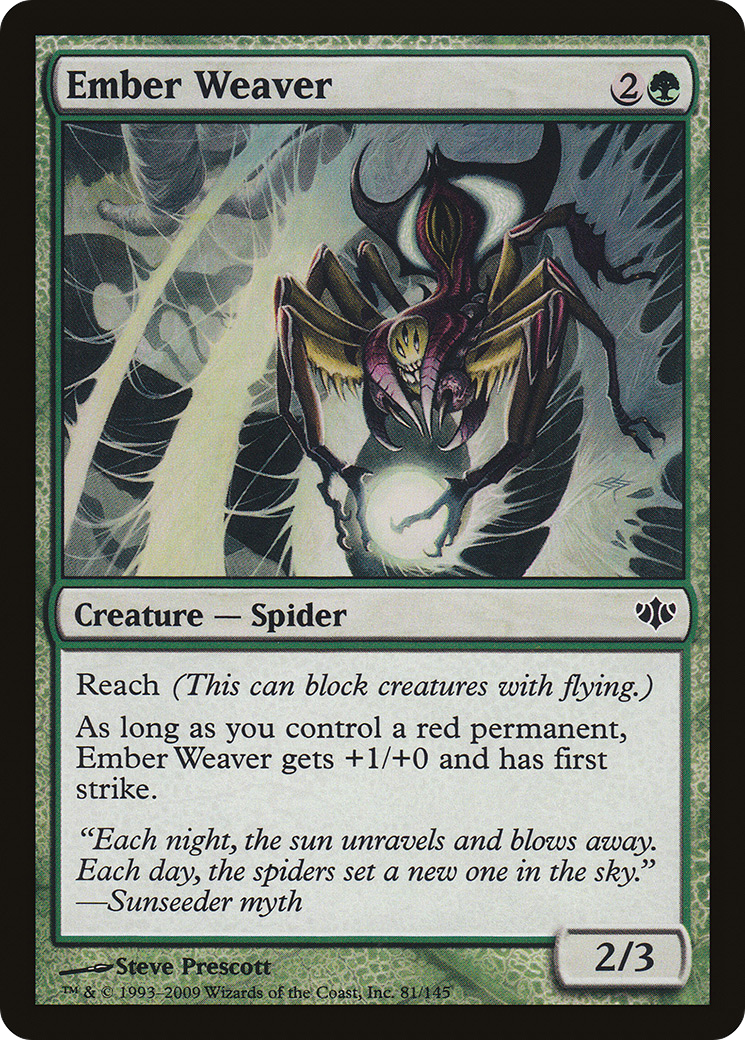 Ember Weaver (CON-081) (Foil)