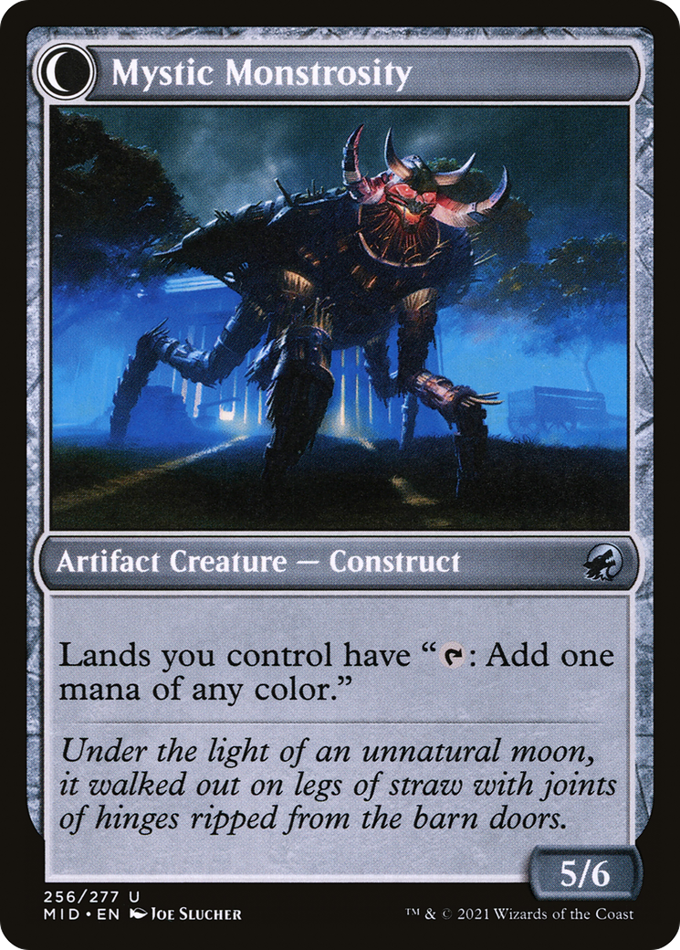 Mystic Skull // Mystic Monstrosity (MID-256)