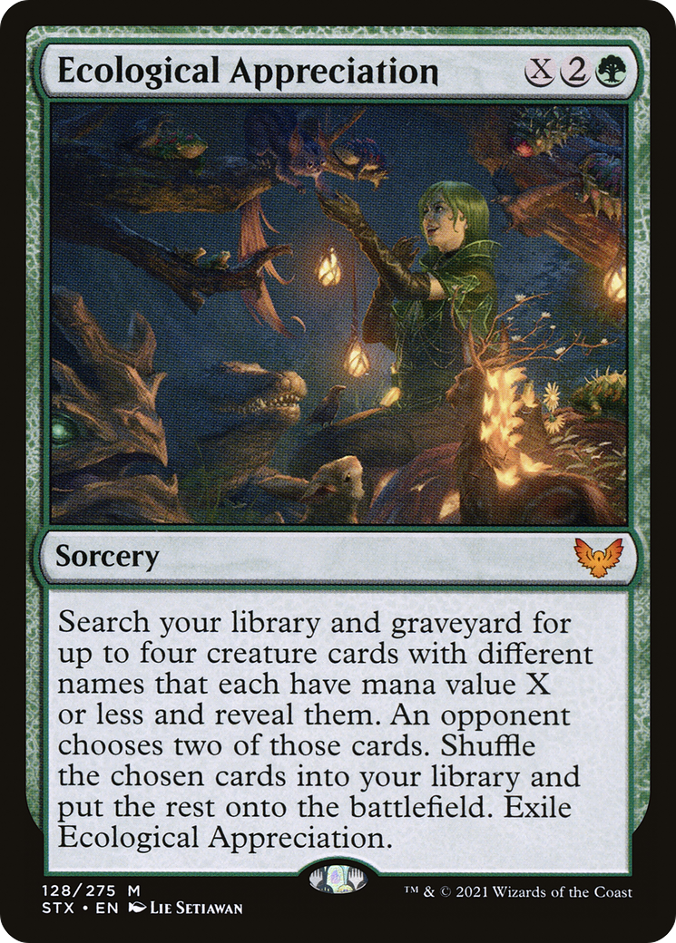 Ecological Appreciation (STX-128) (Foil)