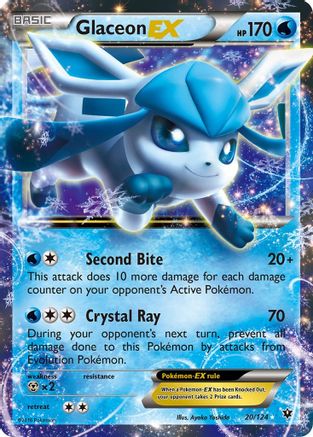 Glaceon EX (FCO-020) (Holofoil)