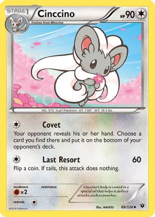 Cinccino (88) (FCO-088) (Reverse Holofoil)