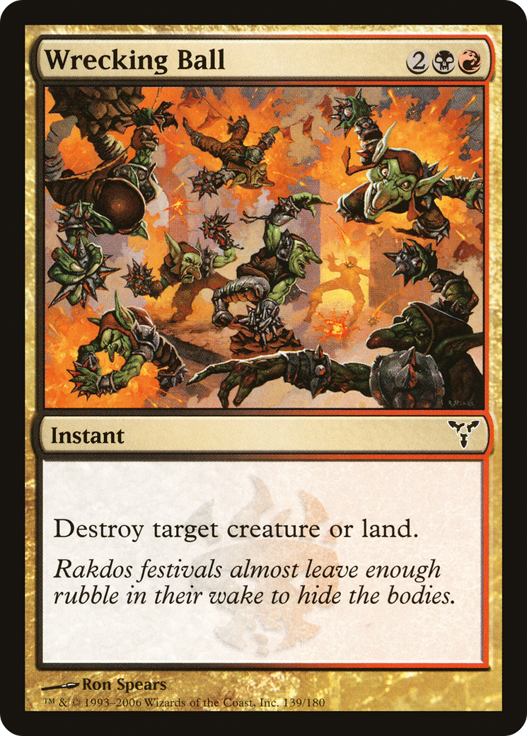 Wrecking Ball (DIS-139) (Foil)