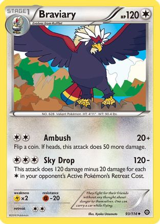 Braviary (STS-093) (Reverse Holofoil)
