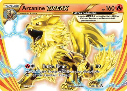 Arcanine BREAK (PR-XY180) (Holofoil)