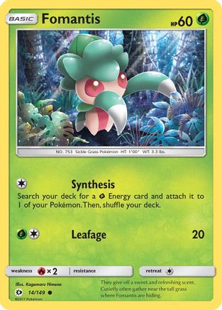 Fomantis (SUM-014) (Reverse Holofoil)